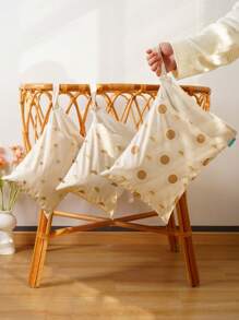 1入布尿布濕乾袋,防水可重複使用,帶兩個拉鍊口袋,旅行海灘泳池托兒所用於放置骯髒的嬰兒物品瑜伽健身房袋適用於泳衣或濕衣服 - 彩色 - 查看 1