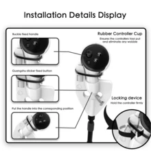 Vr高爾夫球桿手柄附件golft高爾夫球桿配件逼真的高爾夫球桿附件meta Quest 3 - 紅色 - 查看 3
