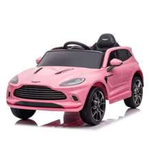 12V Dual -Drive Remote Control Electric Children Riding Ride, 4 Rounds Of Children's Toy Cars, Pink, LED Headlights, Remote Control, Music, USB,Power Wheels Electric Car For Kids Ride On Toys For Kids 3-8 With Remote Control Toddler Car Two Seater Ride On Cars For Kids - Pink - View 2