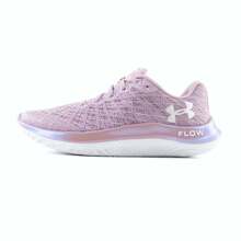 Under Armour 女士flow Velociti跑鞋-舒適中寬運動休閒鞋時尚款(粉色) - 粉色 - 查看 1