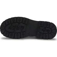 Botas Hombre uso Rudo Altas de Moda,Bota Táctica Estilo Urbano Vinipiel con Plataforma y Suela Gruesa, Antideslizante, Resistente Al Desgaste, Confortable-Botas De Trabajo, Botas De Motocicleta, Botas Altas Para Hombres, Zapatos Para Hombres - Negro - Ver 5