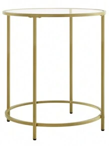 VASAGLE End Tables - Gold - View 1