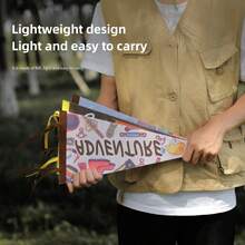 1入營地露營三角旗裝飾,適用於帳篷和營地 - 帳篷火堆 - 查看 4