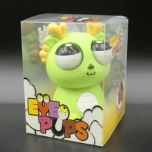 1個可愛的小龍創意減壓擠壓玩具,有趣禮物,玩具 - 綠色 - 查看 7