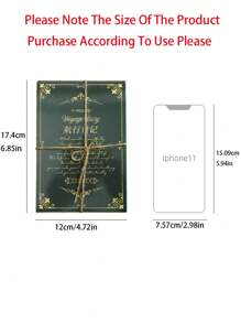 30張裝樂譜圖案材料紙復古多用途裝飾牛皮紙用於DIY工藝品、裝飾品、手帳 - 彩色 - 查看 7