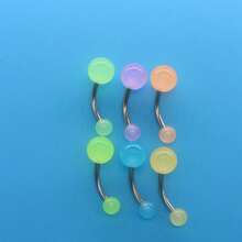 6入套女用肚臍環,穿孔飾品,性感肚環套裝