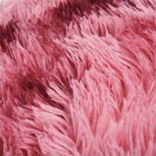 Decorative Rug, Plush Rug - Hot Pink - View 2