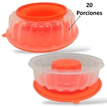 Moldes Para Gelatina Flan Reposteria 777ml Chico Paquete 3 Piezas - Multicolor - Ver 7