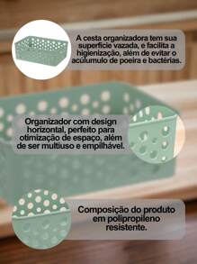 Storage Baskets - màu xanh lá - Xem 2