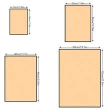 1入現代抽象藍色畫布牆藝術畫,適用於家庭客廳沙發裝飾,不含相框 - 彩色 - 查看 4