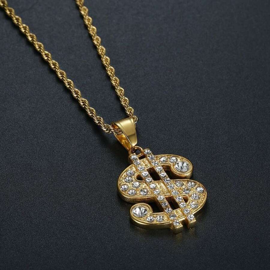 Men's Pendant Necklaces - Vàng - Xem 1