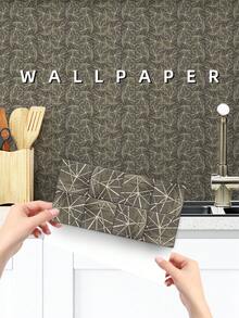 9入組3.94x7.87英吋pvc光澤陶瓷磁磚風格白色裝飾性牆貼帶圖案,適用於廚房和浴室防濺背板,防水剝離式壁飾,可拆卸diy家居裝飾壁貼 - 彩色 - 查看 2