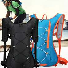 1入藍色尼龍跑步、徒步旅行、自行車、攀登、露營、騎行背包 - 藍色 - 查看 1