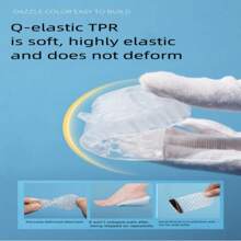 1 Paire De Semelles Intérieures Et Talonnettes En Gel De Silicone Pour Augmenter La Hauteur Des Chaussures, Noir