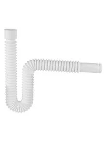 Céspol flexible p/lavabo y fregadero, polietileno, blanco CE-232 49509 - Blanco - Ver 1