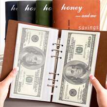 Carpeta De Desafío De Ahorro De Dinero De 52 Semanas Carpeta De Desafío De Ahorro De 10k Ahorro De Dinero Carpeta De Ahorro De 52 Semanas Carpeta De Ahorro De Dinero Ahorro De Dinero Con 25 Moldes Internos, Reto De Ahorro Colección De Facturas - Gris - Ver 3