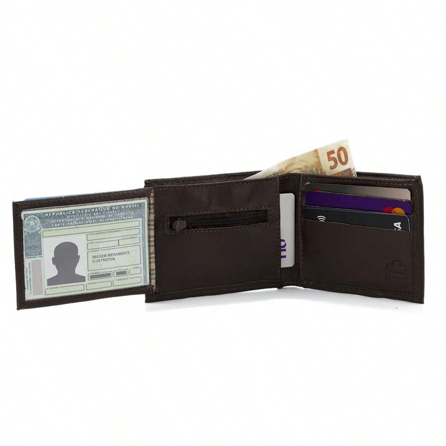 Long Wallets - Coffee Brown - View 1