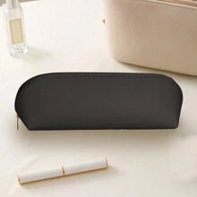 學生用文具皮筆袋,男女通用,日本校園風格 - 黑色 - 查看 1