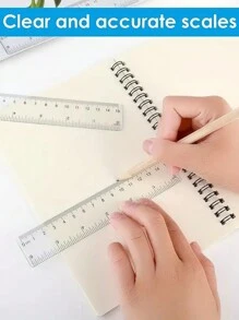 1 pezzo / 2 pezzi / 3 pezzi / 4 pezzi / 5 pezzi // 6 pezzi / 7 pezzi / 8 pezzi / 9 pezzi / 10 pezzi Riga trasparente da 15cm / 20cm / 30cm