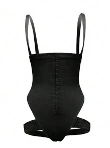 1PC Cao Cấp Định Bụng Điều Khiển Mông Nâng Quần Lót Eo Huấn Luyện Liền Mạch Tập Toàn Thân Hông Tăng Cường Sinh Lý - màu đen - Xem 7