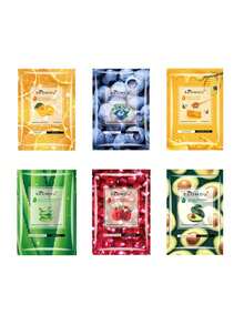 24pzs Mascarillas Hidratantes, Relajantes, Aclarantes, mascarillas coreanas, comprimidas, mascarillas para el acne - Multicolor - Ver 4