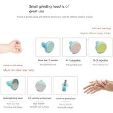 1個電動美甲磨光機,配有led燈方便修甲（不含電池）美甲套裝 - 粉色 - 查看 4