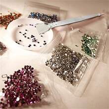 Stainless Steel Gemstone Holder Clamp And Tweezer, Rhinestone Clasp, Jeweler Tool For Jewelry Making, Accessories Fixing - Silver - View 4