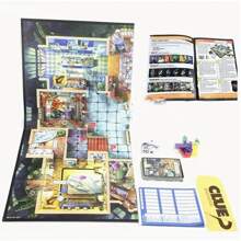 1pc Cluedo The Classic Mystery Game Board Game, Clue Detective Game, Solving Cases And Revealing Secrets, Board Gam - Multicolor - View 5