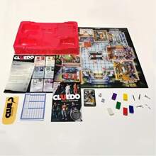 1pc Cluedo The Classic Mystery Game Board Game, Clue Detective Game, Solving Cases And Revealing Secrets, Board Gam - Multicolor - View 2