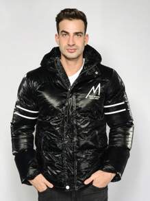 Chamarra Impermeable Térmica - Negro - Ver 1