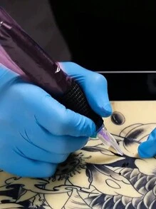 klimonla Bolsas Para Bolígrafos De Tatuajes, Bolsas Protectoras Desechables Para Bolígrafos De Tatuajes, 100 Piezas Cubiertas De Agarre Desechables Para Tatuajes, Bolsas Para Máquinas De Tatuajes A Prueba De Polvo Y De Limpieza, Sellado Autoadhesivo - Rosa - Ver 4