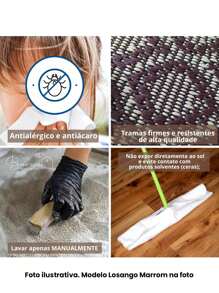 Door Mats - Moderno Cinza e Preto - Xem 7