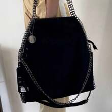 Women Satchels - 黑色 - 查看 2