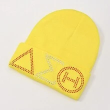 1頂針織透氣中性棒球帽,帶閃亮鑽石裝飾 - 紅色 - 查看 8