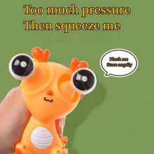 1個可愛的小龍創意減壓擠壓玩具,有趣禮物,玩具 - 綠色 - 查看 5