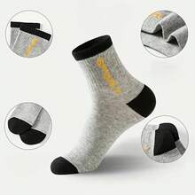 20 Pairs Men's Mid-Calf Socks - Green - View 4