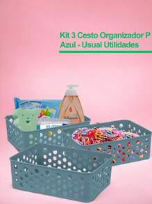 Storage Baskets - 藍色 - 查看 1