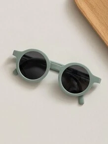 1 件儿童时尚眼镜，适合男孩和女孩，可折叠设计，附赠眼镜盒 - 彩色 - 查看 8