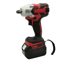 Pistola Impacto Llave Taladro Inalámbrica Sincarbono - Rojo - Ver 4