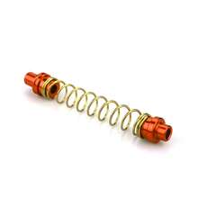 1pc Stainless Steel Spring For Rear Drum Brake Of Motorcycle, Universal - Orange - View 1