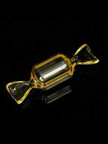 20pcs Hollow Candy Boxes, Mini Candy Shaped Creative Boxes, Happy Party, Christmas, Open Transparent Plastic Candy Box - Clear - View 5
