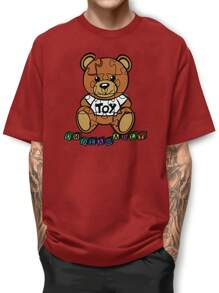 Camiseta Básica Toy Bearably 100% Algodão Camisa