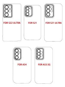 1个高级“爱自己”英文文字加厚防刮磨砂软手机壳，兼容、Galaxy、苹果手机 - 黑與白 - 查看 7