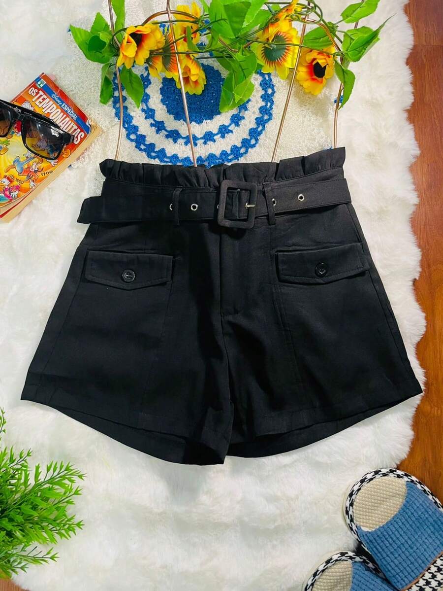 Women Shorts - màu đen - Xem 1