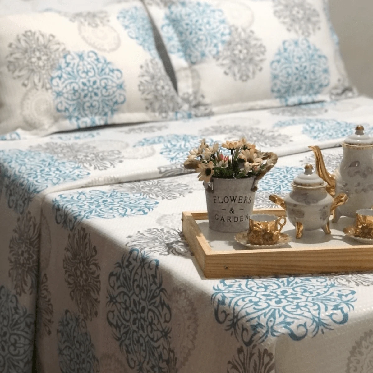 Quilt Sets - 水鴨藍 - 查看 1