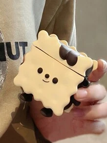 Cartoon Chocolate Biscuit Silicone Earphone Case, Compatible With Airpods Pro/ Apple 1/2/3rd Generation - Multicolor - View 6