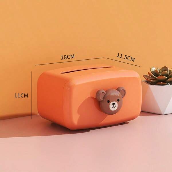 Home Living Cartoon Creative Simple Light Luxury Tissue Box For Dining