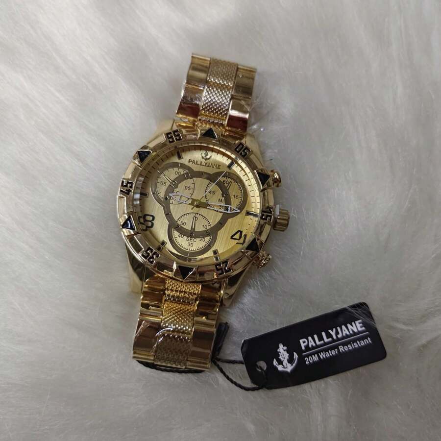 Men's Quartz Watches - 金色 - 查看 1