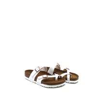 Birkenstock Mayari Birko-Flor Sandal In White - White - View 1