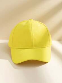 1 stuk Unisex Eenkleurig & Klassiek ontwerp Casual Petten Geschikt Voor Buitenactiviteiten En Feest , Dagelijkse slijtage